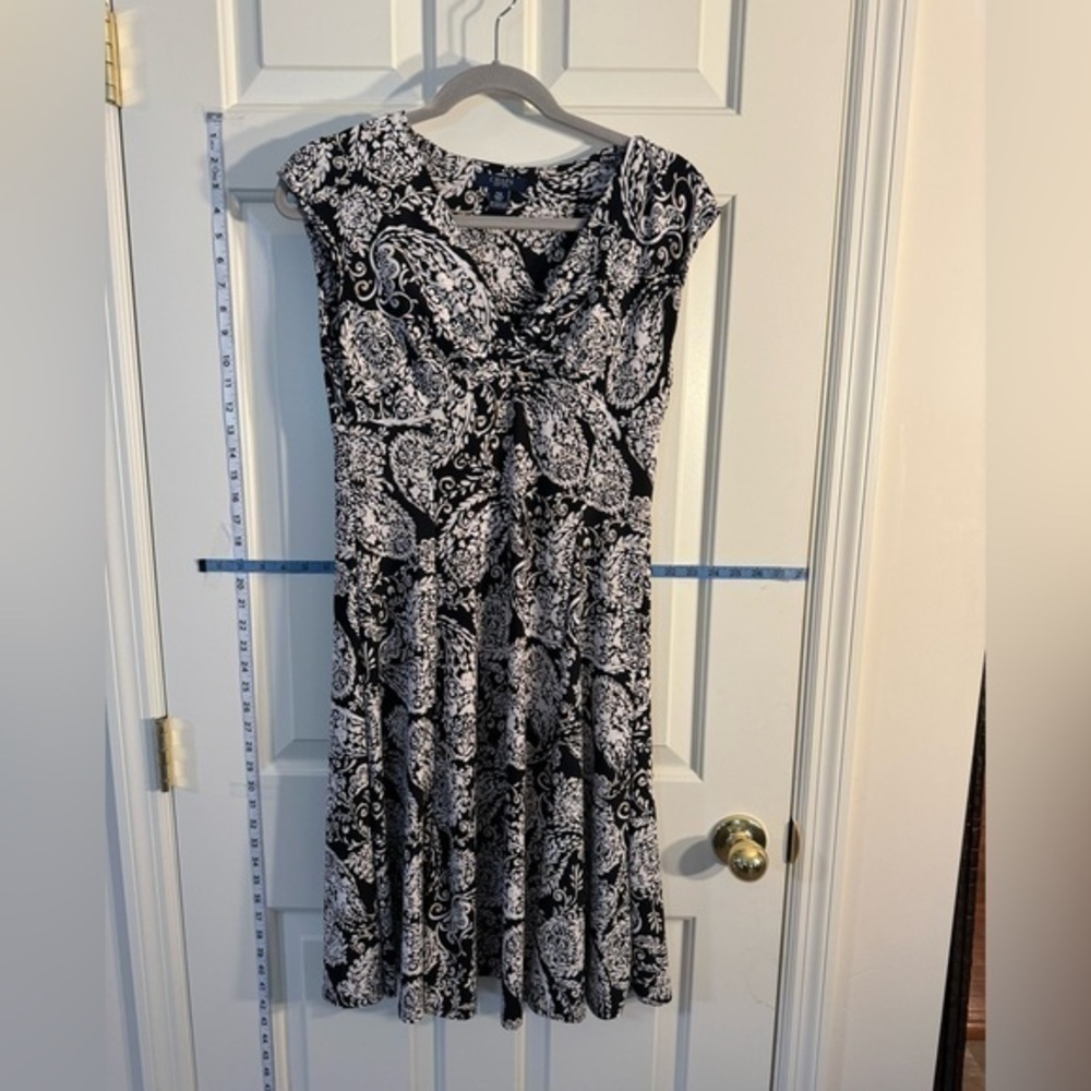 Chaps Dress, Medium Petite